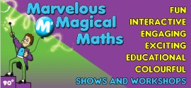 Marvelous Magical Maths Banner Advert