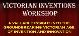 Victorian Invention Workshops Banner Ad